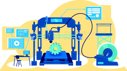 自動化賦能創(chuàng)意生產(chǎn) 從2D卡通插圖到工業(yè)工廠概念的平面矢量圖生成